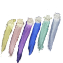 6 uds Pigmento cromado perlado para uñas para un efecto brillante y brillante para manicura y nail art con varios colores 2