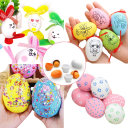 6 Wooden Eggs in a Box Montessori Kitchen Toy Set for Children Realistic Eggs with Yolk and Shell Educational Game 2