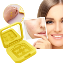 60 buc Geluri autocolante pentru acnee stele Pe bază de apă Plasturi colorate pentru coșuri Utilizare zilnică și nocturnă Cutie cu oglindă 4