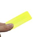 60 heijastavan polkupyörätarran setti, 30x80 mm, polkupyörän runkoon kiinnitettävät turvavaroitusnauhat, yöheijastimet, näkyvyys ulkona ajettaessa 2