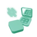 60 unidades de parches de gel para el acné en forma de estrella a base de agua parches de colores para granos uso diurno y nocturno caja con espejo 9