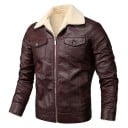 Isolerad skinnjacka för män 2