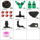 60m Bewässerungssystem-Set mit 246 Zubehörteilen für 4/7 mm Schlauch zur Garten-Tropfbewässerung 2