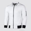 Herresweatshirt med krave F7 2
