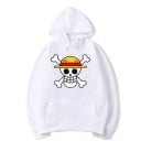 Herresweatshirt med piratprint 2
