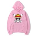 Herresweatshirt med piratprint 5