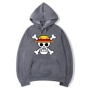 Herresweatshirt med piratprint 7