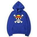 Herresweatshirt med piratprint 9