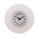 Klocka för badrum med sugkopp Analog urtavla med arabiska siffror Silikon och PVC Mått 87 x 25 mm Inklusive knappbatteri R44 1