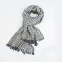 Randig scarf för män J3057 4