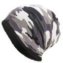Vinterhatt för män med armémönster J2631 2