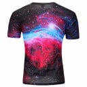 Herr 3D-tryckt T-shirt - Katt och Pizza 2
