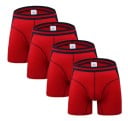 Långa boxershorts för män - 4 st A1717 2