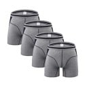 Långa boxershorts för män - 4 st A1717 4
