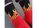 Lange Herrensocken mit Flammen 8