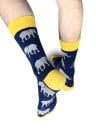 Lange Herrensocken mit Tieren 10