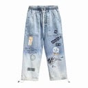 Pantalons en jean pour hommes F1352 5