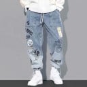Pantalons en jean pour hommes F1352 7