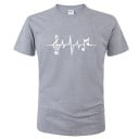 Musik t-shirt för män T2092 12