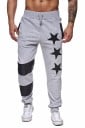 Joggers pour hommes avec étoiles J2119 3