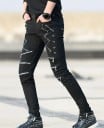 Pantalons pour hommes avec zips F1719 4