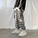 Pantalons à carreaux pour hommes F1425 2