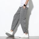 Pantalons à carreaux pour hommes F1483 7
