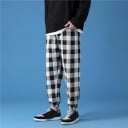 Pantalons à carreaux pour hommes F1538 5