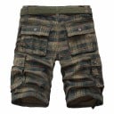 Rutiga shorts för män A2482 3
