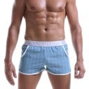 Rutiga shorts för män A2478 4