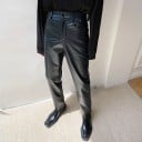 Pantalons en cuir pour hommes F1686 4