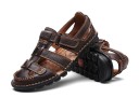 Sandaler med läderrem för män 5