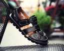 Sandaler med läderrem för män 9