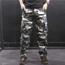 Pantalons camouflés pour hommes F1414 4