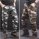 Pantalons camouflés pour hommes F1414 6