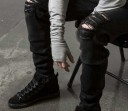 Moderna jeans för män - Svarta 4