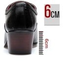 Scarpe stringate da uomo con tacco J1506 4