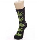 Herrensocken mit Marihuana-Motiv 18