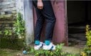 Herrensocken mit Zebramotiv 8