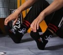 Herrensocken mit Aufdruck A1426 7