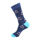 Gemusterte Herrensocken 10