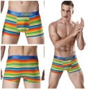Randiga boxershorts för män A2432 3