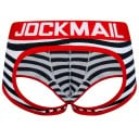 Randiga boxershorts för män med hål 2