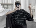 Randig T-shirt herr T2216 4