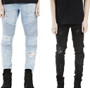 Snygga skinny jeans för män J1522 13