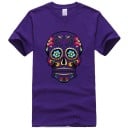 Dödskalle t-shirt för män T2056 3
