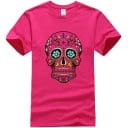Dödskalle t-shirt för män T2056 5