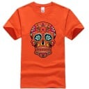 Dödskalle t-shirt för män T2056 12