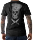 Dödskalle t-shirt för män T2370 3