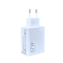 67W hurtigopladningsadapter med USB C og USB A-kabel EU-oplader med USB PD-understøttelse hurtigopladning mobiltilbehør telefon tablet 2